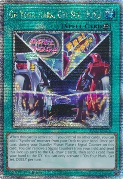 On Your Mark, Get Set, DUEL! (Quarter Century Secret Rare) RA03-EN276