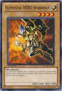 Elemental HERO Sparkman 1st Edition RYMP-EN003