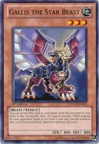 Gallis the Star Beast 1st Edition RYMP-EN013