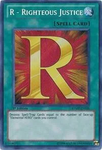R - Righteous Justice 1st Edition RYMP-EN025