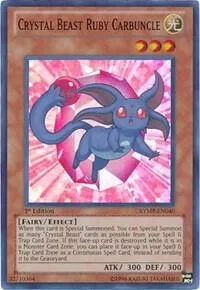 Crystal Beast Ruby Carbuncle 1st Edition RYMP-EN040