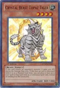 Crystal Beast Topaz Tiger Unlimited RYMP-EN043