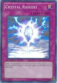 Crystal Raigeki 1st Edition RYMP-EN055