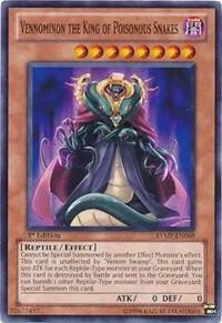 Vennominon the King of Poisonous Snakes 1st Edition RYMP-EN069