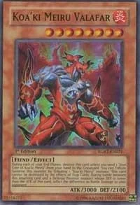 Koa'ki Meiru Valafar 1st Edition RGBT-EN021