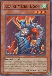 Koa'ki Meiru Doom 1st Edition RGBT-EN026