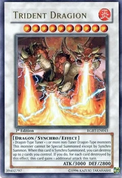 Trident Dragion 1st Edition RGBT-EN043