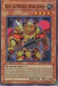 Koa'ki Meiru War Arms Unlimited RGBT-EN081