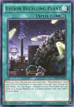 Fusion Recycling Plant Unlimited RATE-EN000
