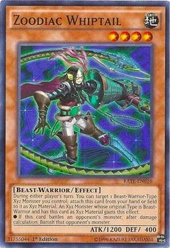 Zoodiac Whiptail 1st Edition RATE-EN016