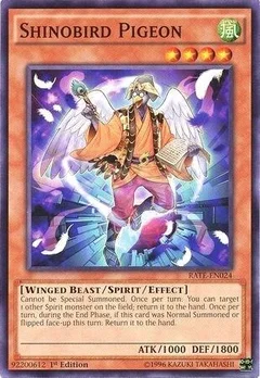 Shinobird Pigeon 1st Edition RATE-EN024