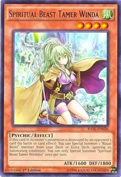 Spiritual Beast Tamer Winda Unlimited RATE-EN026