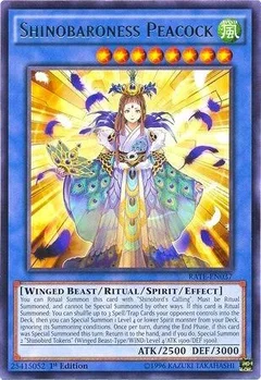 Shinobaroness Peacock Unlimited RATE-EN037