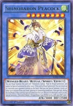 Shinobaron Peacock Unlimited RATE-EN038
