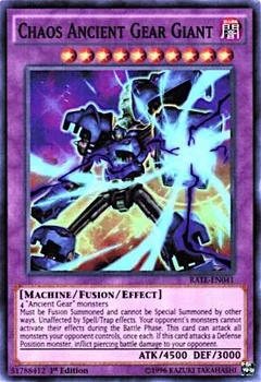 Chaos Ancient Gear Giant Unlimited RATE-EN041