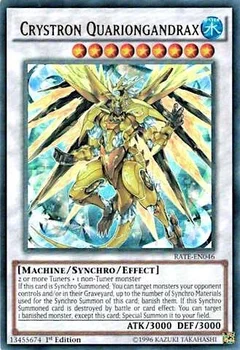 Crystron Quariongandrax 1st Edition RATE-EN046
