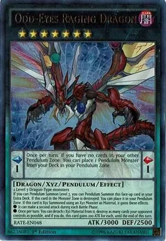 Odd-Eyes Raging Dragon 1st Edition RATE-EN048