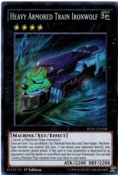 Heavy Armored Train Ironwolf 1st Edition RATE-EN050