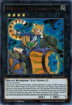 Zoodiac Tigermortar 1st Edition RATE-EN052