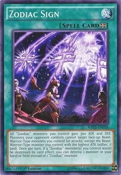 Zodiac Sign 1st Edition RATE-EN058