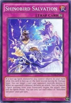 Shinobird Salvation 1st Edition RATE-EN072