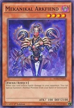 Mekanikal Arkfiend 1st Edition RATE-EN094