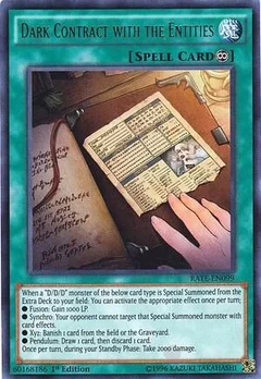 Dark Contract with the Entities 1st Edition RATE-EN099