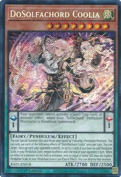 DoSolfachord Coolia (Secret Rare) RA05-EN018