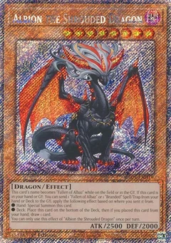 Albion the Shrouded Dragon (Platinum Secret Rare) RA05-EN019