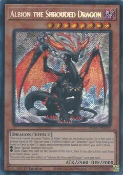 Albion the Shrouded Dragon (Secret Rare) RA05-EN019