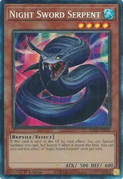 Night Sword Serpent (Collector's Rare) RA05-EN020