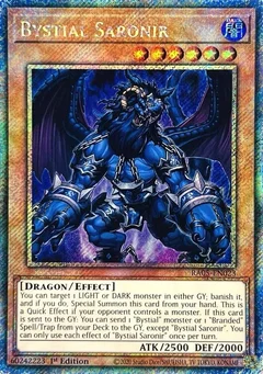 Bystial Saronir (Platinum Secret Rare) RA05-EN023