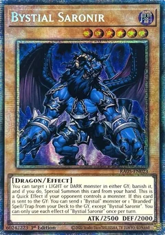 Bystial Saronir (Starlight Rare) RA05-EN023