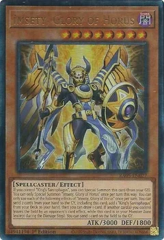 Imsety, Glory of Horus (Ultimate Rare) RA05-EN027