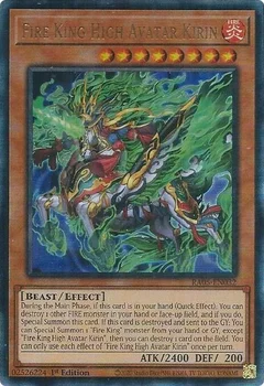 Fire King High Avatar Kirin (Ultimate Rare) RA05-EN032
