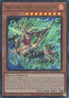 Fire King High Avatar Kirin (Ultra Rare) RA05-EN032