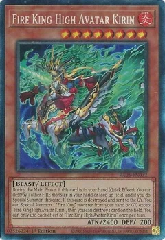 Fire King High Avatar Kirin (Collector's Rare) RA05-EN032