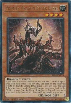 Primite Dragon Ether Beryl (Ultimate Rare) RA05-EN033