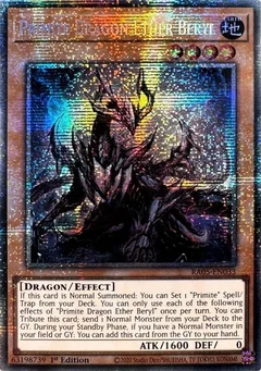 Primite Dragon Ether Beryl (Starlight Rare) RA05-EN033