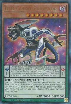 D/D Count Surveyor (Ultimate Rare) RA05-EN034
