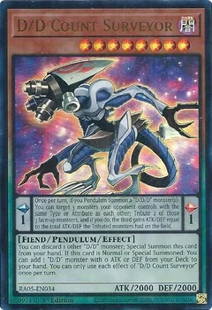 D/D Count Surveyor (Ultra Rare) RA05-EN034