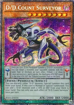 D/D Count Surveyor (Starlight Rare) RA05-EN034