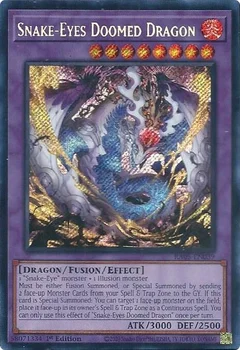 Snake-Eyes Doomed Dragon (Secret Rare) RA05-EN039