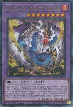 Snake-Eyes Doomed Dragon (Ultimate Rare) RA05-EN039