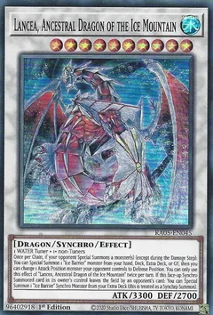 Lancea, Ancestral Dragon of the Ice Mountain RA05-EN045