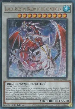 Lancea, Ancestral Dragon of the Ice Mountain (Ultimate Rare) RA05-EN045