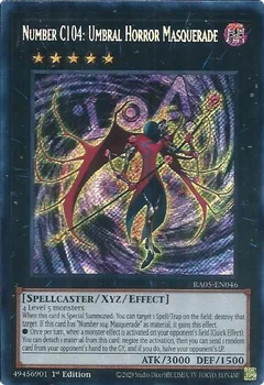 Number C104: Umbral Horror Masquerade (Secret Rare) RA05-EN046