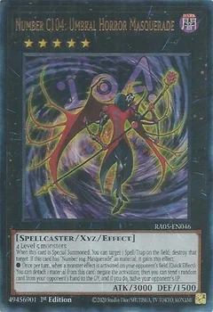 Number C104: Umbral Horror Masquerade (Ultimate Rare) RA05-EN046