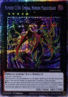 Number C104: Umbral Horror Masquerade (Starlight Rare) RA05-EN046