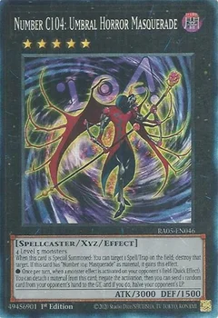 Number C104: Umbral Horror Masquerade (Collector's Rare) RA05-EN046